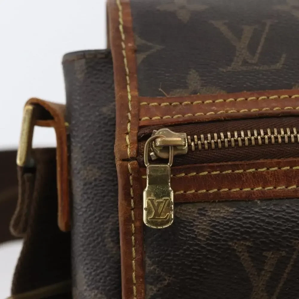 Louis Vuitton Monogram Messenger Bosphore PM Shoulder Bag Brown